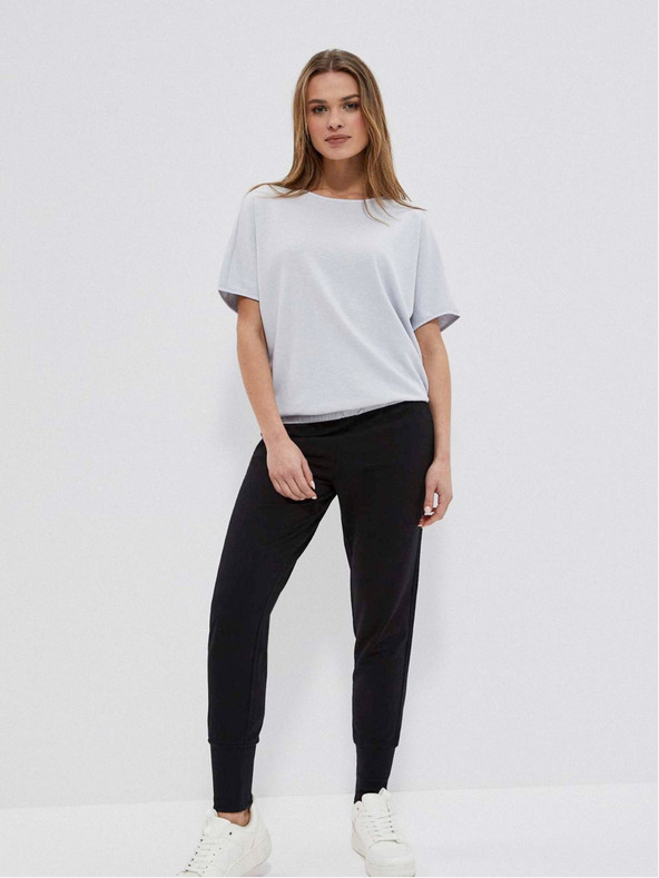 Moodo Šedá dámska mikina Moodo