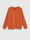Moodo Oranžová dámska mikina Moodo