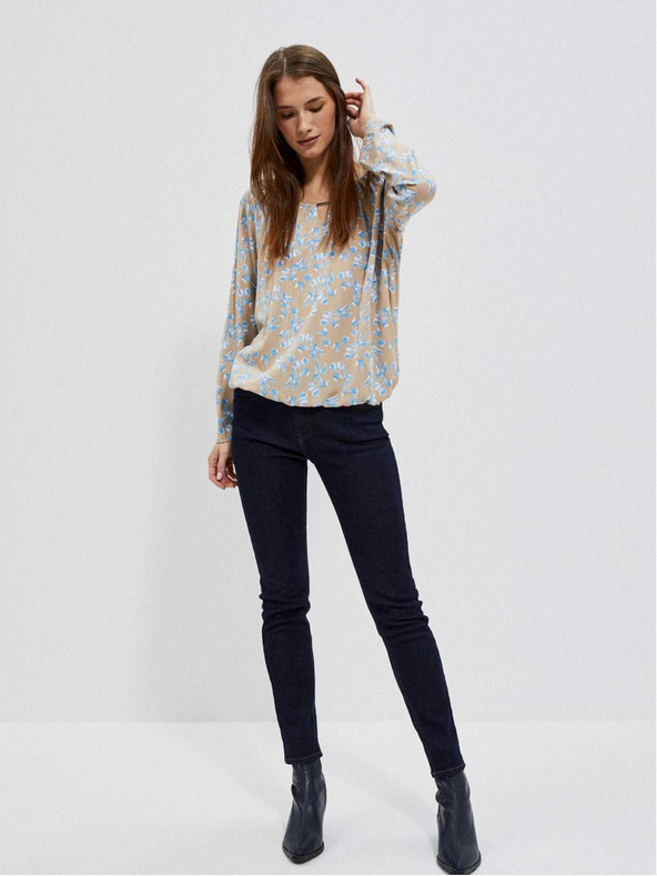 Moodo Dámska kvetinová košeľa Moodo