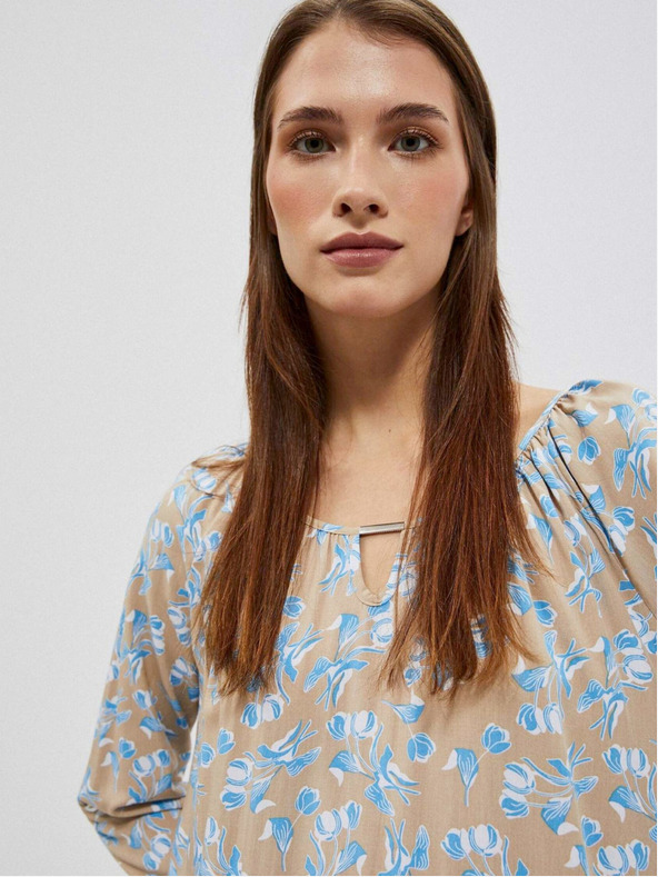 Moodo Dámska kvetinová košeľa Moodo