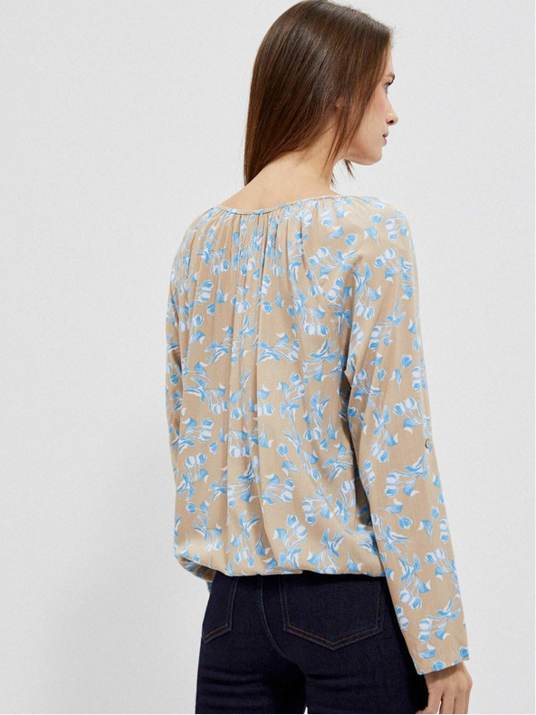 Moodo Dámska kvetinová košeľa Moodo