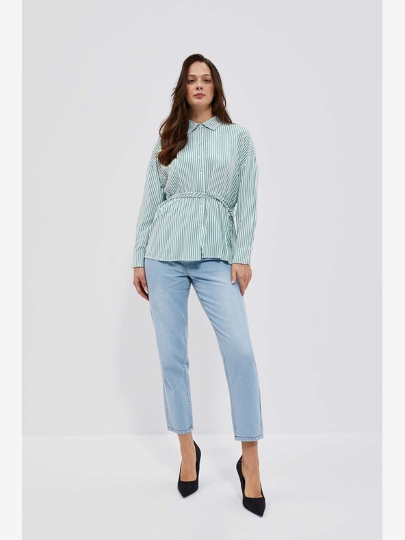 Moodo Dámska pruhovaná košeľa Moodo