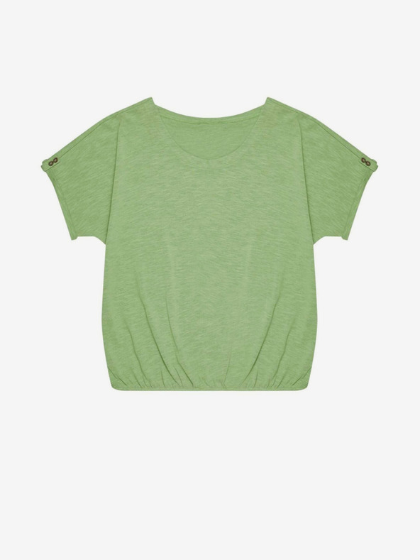 Moodo Zelená dámska chino košeľa Moodo