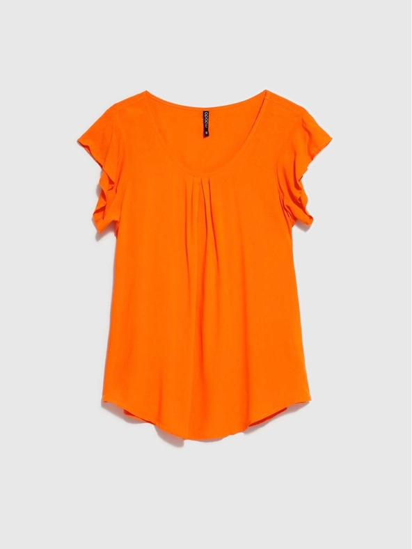 Moodo Oranžová blúzka Moodo