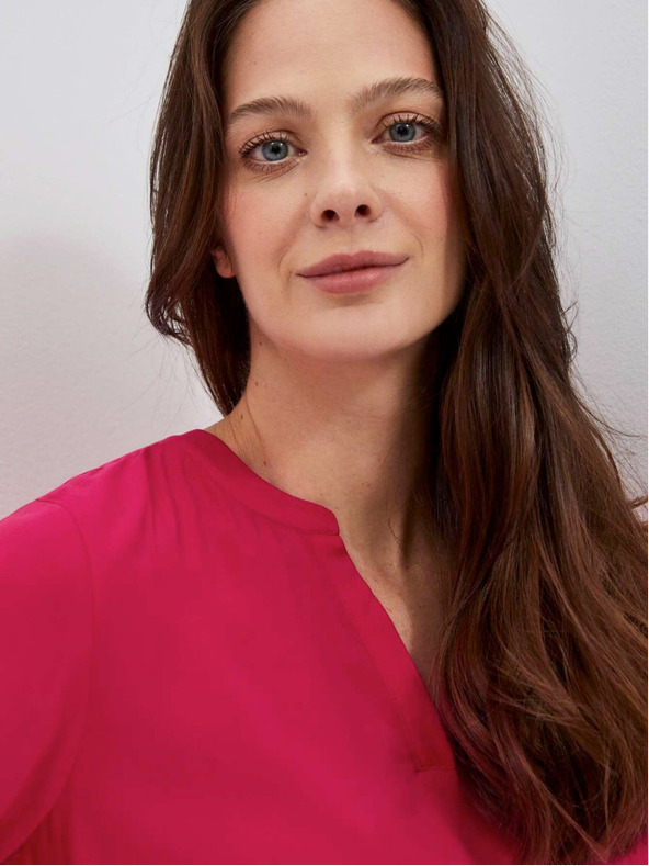 Moodo Tmavo ružový top na ramienka Moodo