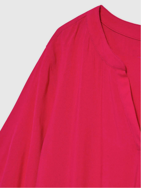 Moodo Tmavo ružový top na ramienka Moodo