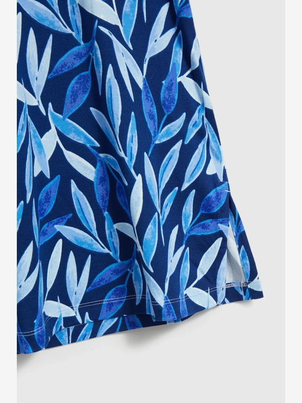 Moodo Tmavomodrý vzorovaný top Moodo