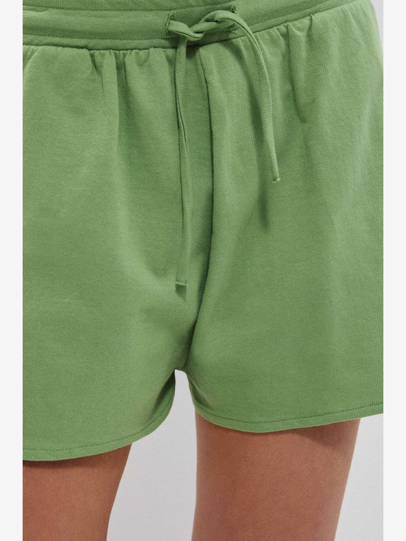 Moodo Zelené dámske tepláky Moodo