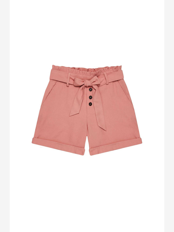 Moodo Ružové dámske šortky Moodo