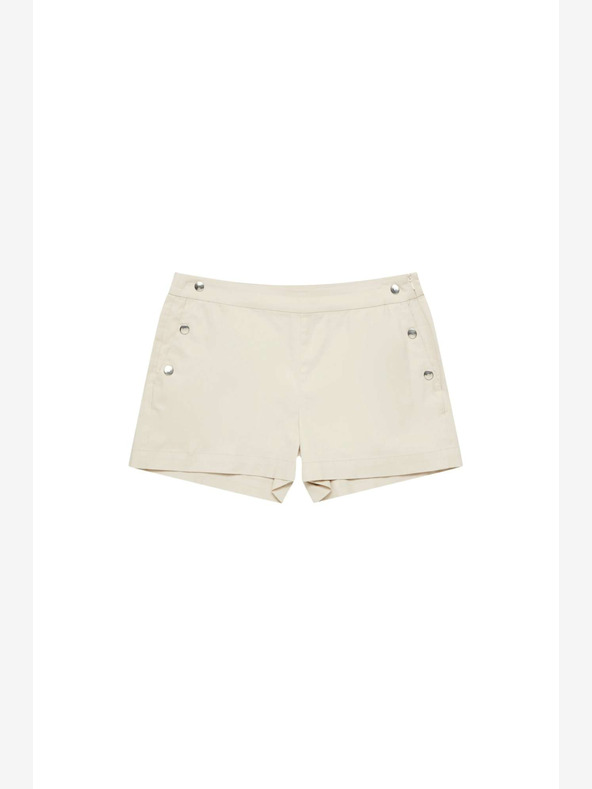 Moodo Krémové dámske šortky Moodo