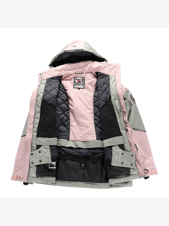 ALPINE PRO Dámska lyžiarska bunda s ptx snehovou membránou ALPINE PRO DEARA