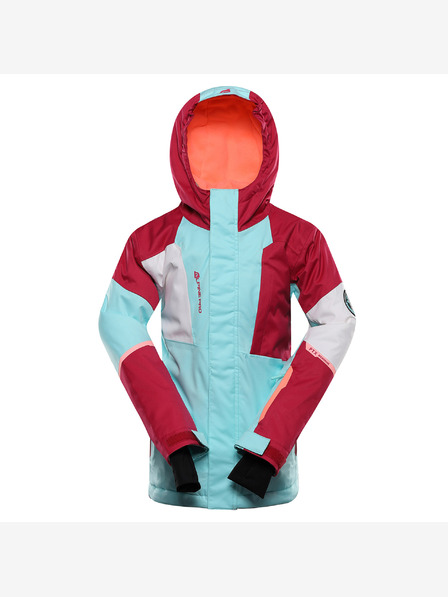 ALPINE PRO Detská lyžiarska bunda s membránou ptx snow ALPINE PRO DEARO limpet shell