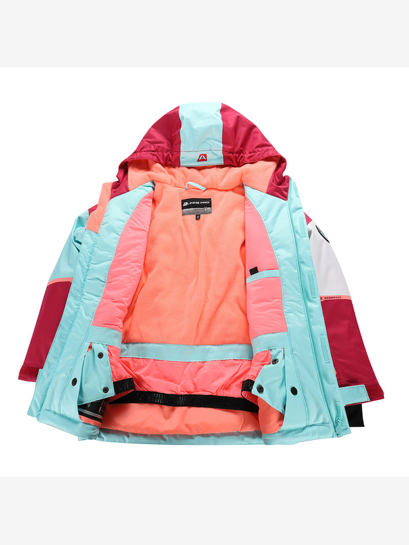 ALPINE PRO Detská lyžiarska bunda s membránou ptx snow ALPINE PRO DEARO limpet shell