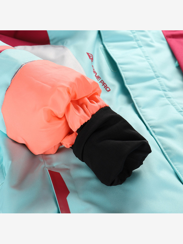 ALPINE PRO Detská lyžiarska bunda s membránou ptx snow ALPINE PRO DEARO limpet shell