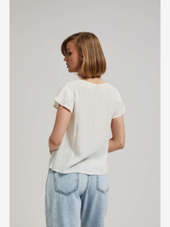 Moodo Biela blúzka Moodo