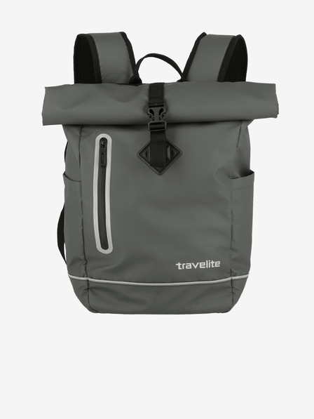 Travelite Sivý batoh Travelite Basics Roll-up Plane