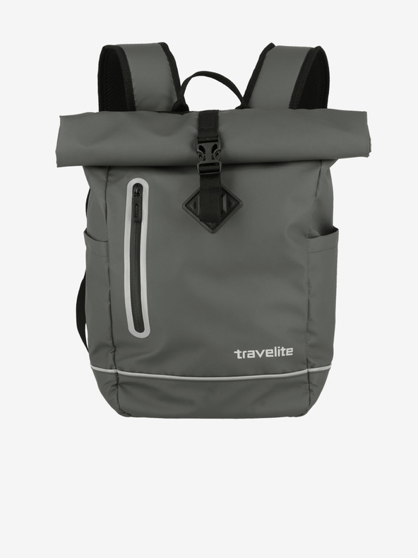 Travelite Sivý batoh Travelite Basics Roll-up Plane