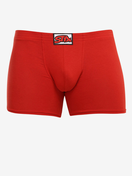 Styx Červené pánske boxerky Styx