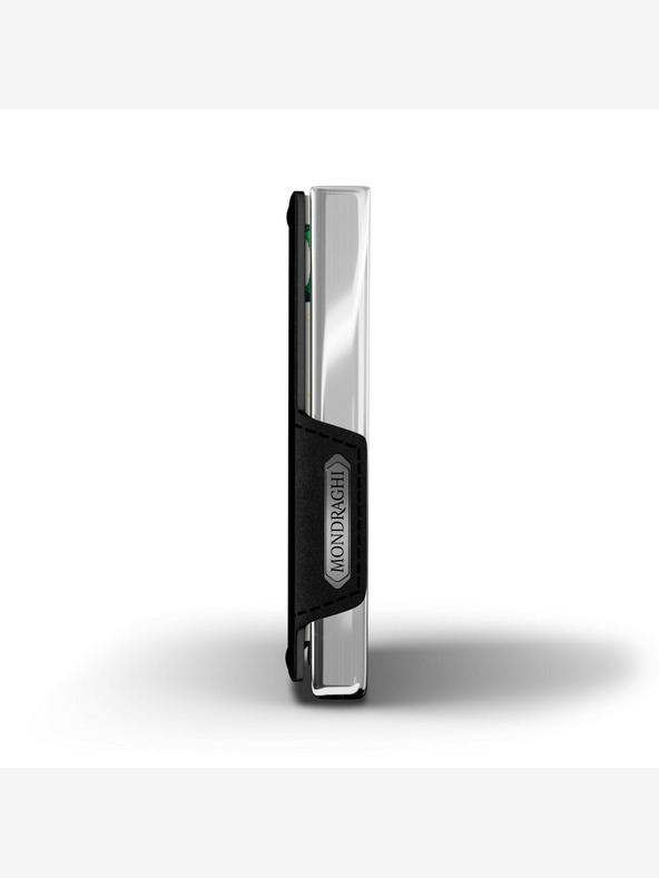 Mondraghi Čierna kožená peňaženka Mondraghi Elegance