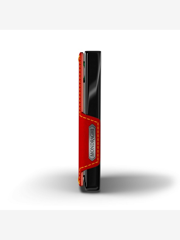 Mondraghi Červená kožená peňaženka Mondraghi Racing