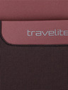 Travelite Ružovo-hnedý kufor Travelite Viia 4w M