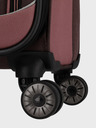 Travelite Ružovo-hnedý kufor Travelite Viia 4w M