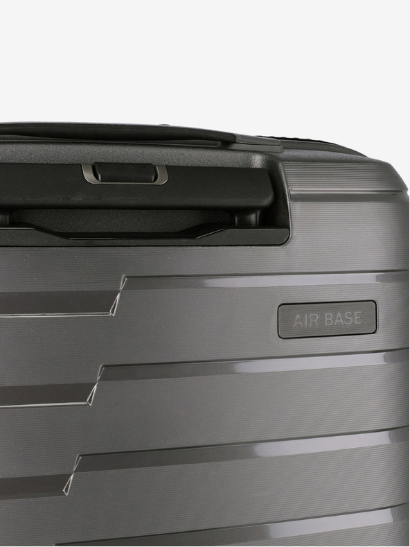 Travelite Šedý Travelite Air Base 4w S Predné vrecko Anthracite