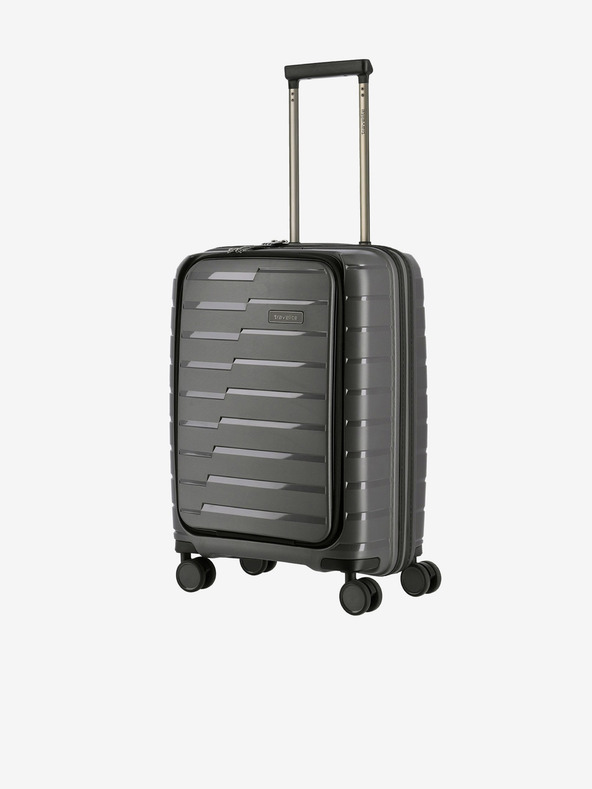 Travelite Šedý Travelite Air Base 4w S Predné vrecko Anthracite