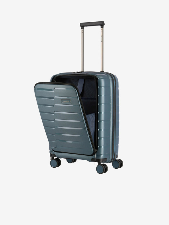Travelite Blue Travelite Air Base 4w S Predné vrecko Ice blue