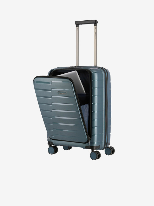 Travelite Blue Travelite Air Base 4w S Predné vrecko Ice blue