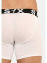 Styx Sada troch kusov - pánske boxerky Styx dlhé športové elastické pestrofarebné