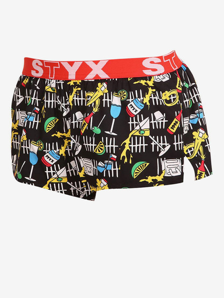 Styx Dámske umelecké športové šortky Styx na gumu na párty