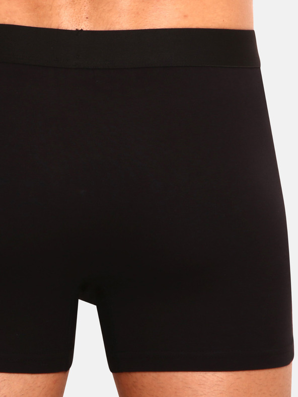 Nedeto Súprava desiatich pánskych boxeriek v čiernej farbe Nedeto