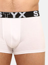Styx Súprava troch kusov - pánske boxerky Styx športové elastické pestrofarebné