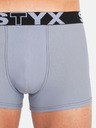 Styx Súprava troch kusov - pánske boxerky Styx športové elastické pestrofarebné