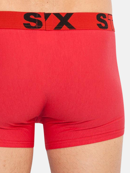 Styx Súprava troch kusov - pánske boxerky Styx športové elastické pestrofarebné