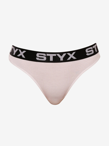 Styx Biele dámske tangá Styx