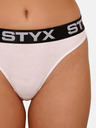 Styx Biele dámske tangá Styx