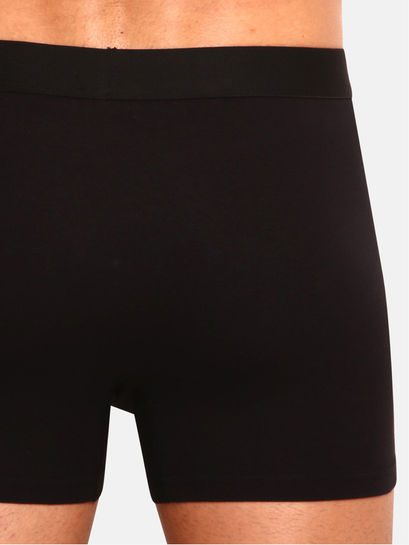 Nedeto Súprava piatich pánskych boxeriek v čiernej farbe Nedeto