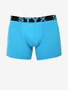 Styx Svetlomodré pánske dlhé boxerky Styx