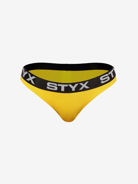 Styx Žlté dámske slipy Styx