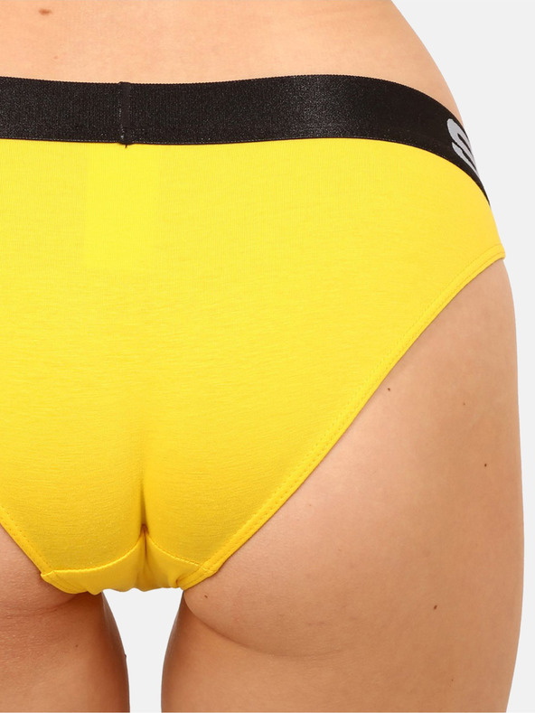 Styx Žlté dámske slipy Styx