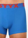 Styx Modré pánske boxerky Styx