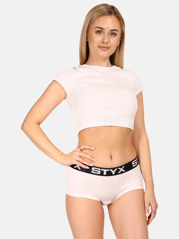 Styx Biele dámske nohavičky Styx