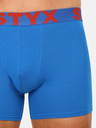 Styx Súprava troch pánskych boxeriek v modrej farbe Styx