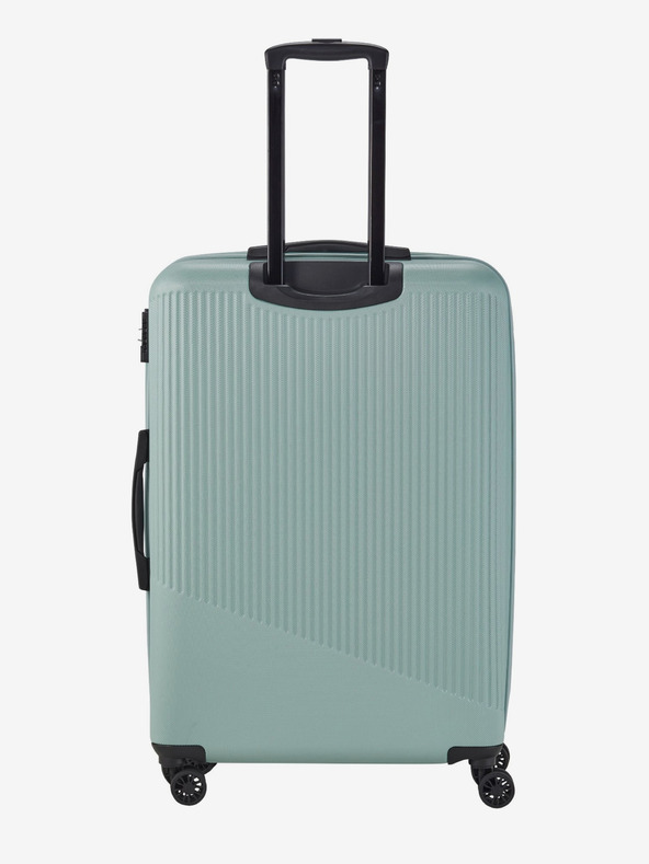 Travelite Sada troch svetozelených kufrov Travelite Bali S,M,L Mint