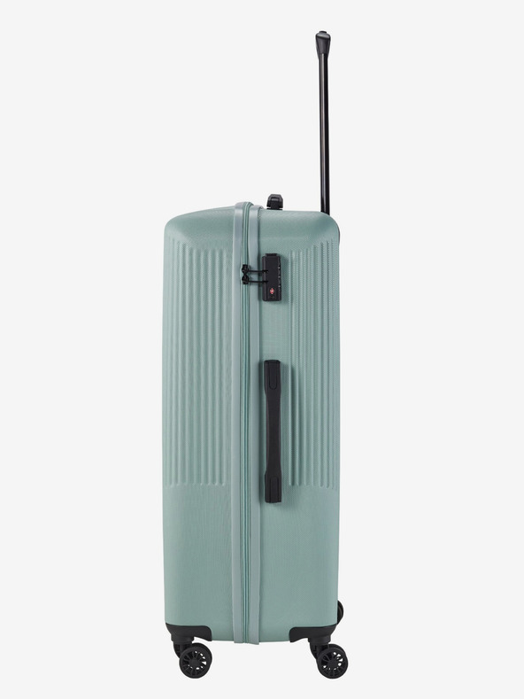 Travelite Sada troch svetozelených kufrov Travelite Bali S,M,L Mint