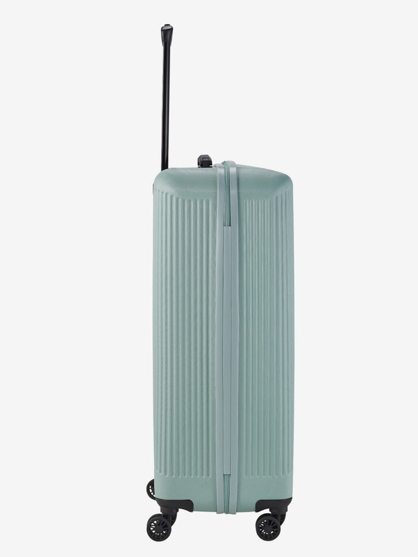 Travelite Sada troch svetozelených kufrov Travelite Bali S,M,L Mint