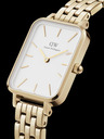 Daniel Wellington Dámske hodinky Daniel Wellington v zlatej farbe hodinky QUADRO