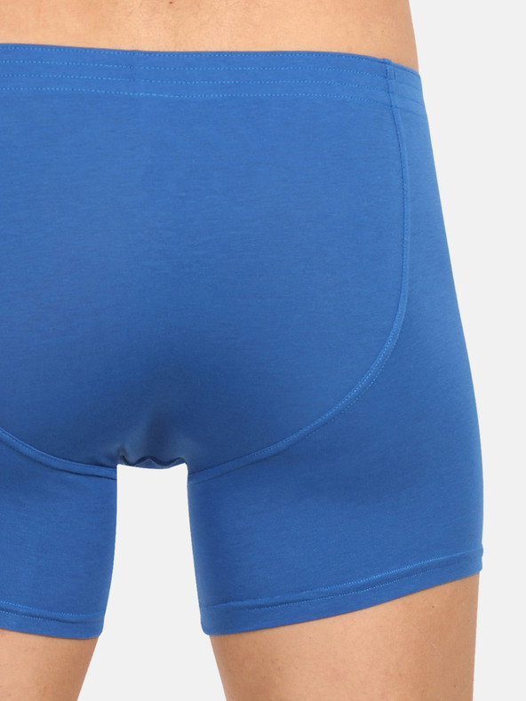 Styx Modré pánske boxerky Styx